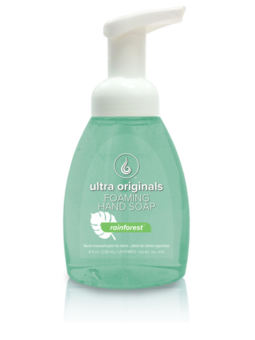 Ultra Originals - Foaming Hand Soap - Rainforest™ - 8 oz Filled Reusable Dispenser