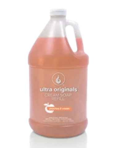 Ultra Original Cream Soap - Peaches & Cream - One Gallon