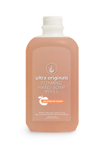 Ultra Originals - Foaming Hand Soap - Peaches & Cream ™ - 48 oz Refill
