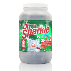 Ultra Sparkle™ Platinum™ 2-in-1 Auto Dish Pacs with Built-in Rinse Aid - 150 pods